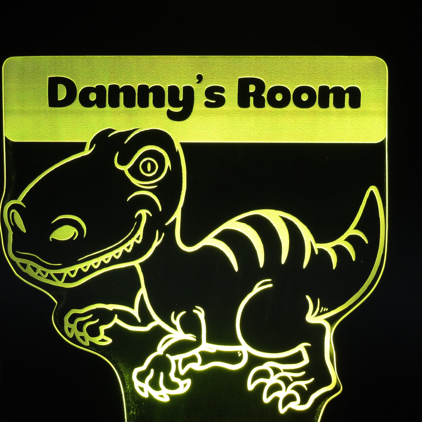 Personalized gifts Dinosaur Cartoon 3D night light