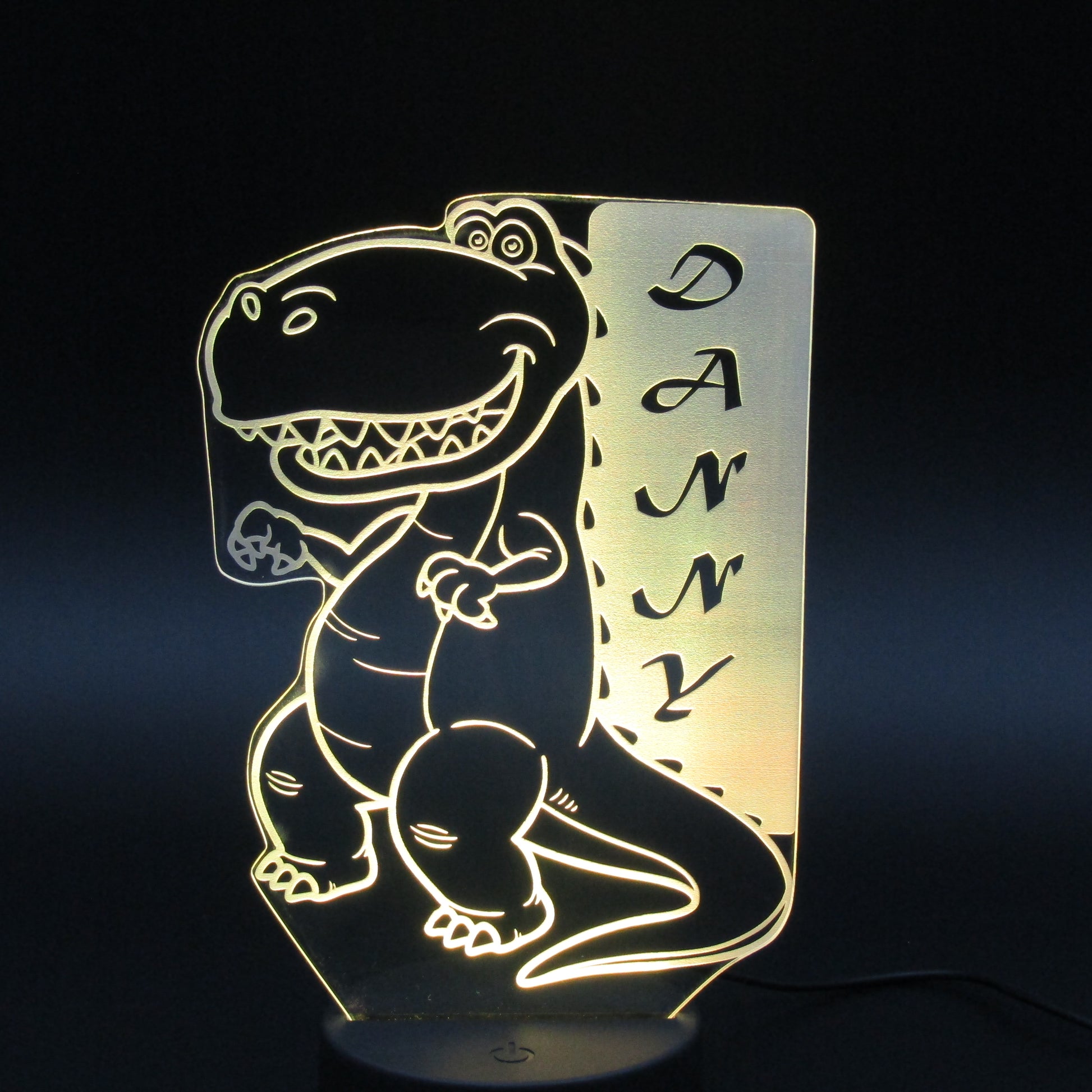 Personalized gifts Dinosaur Cartoon 3D night light