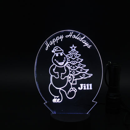 Personalized Christmas gift 3D night light