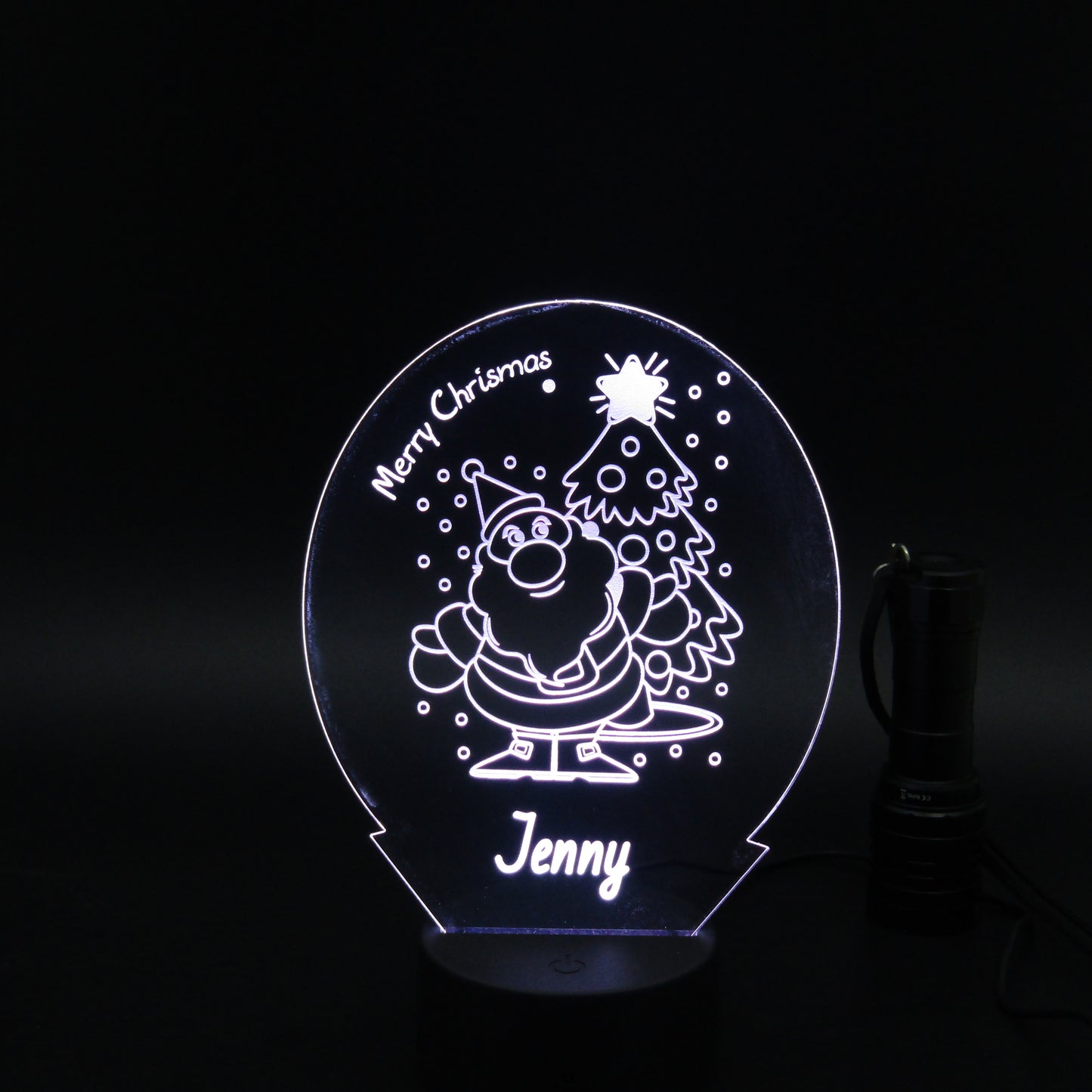 Personalized Christmas gift 3D night light