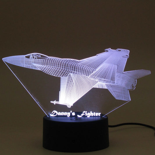 Personalized gifts Military weapon fighter Night Light