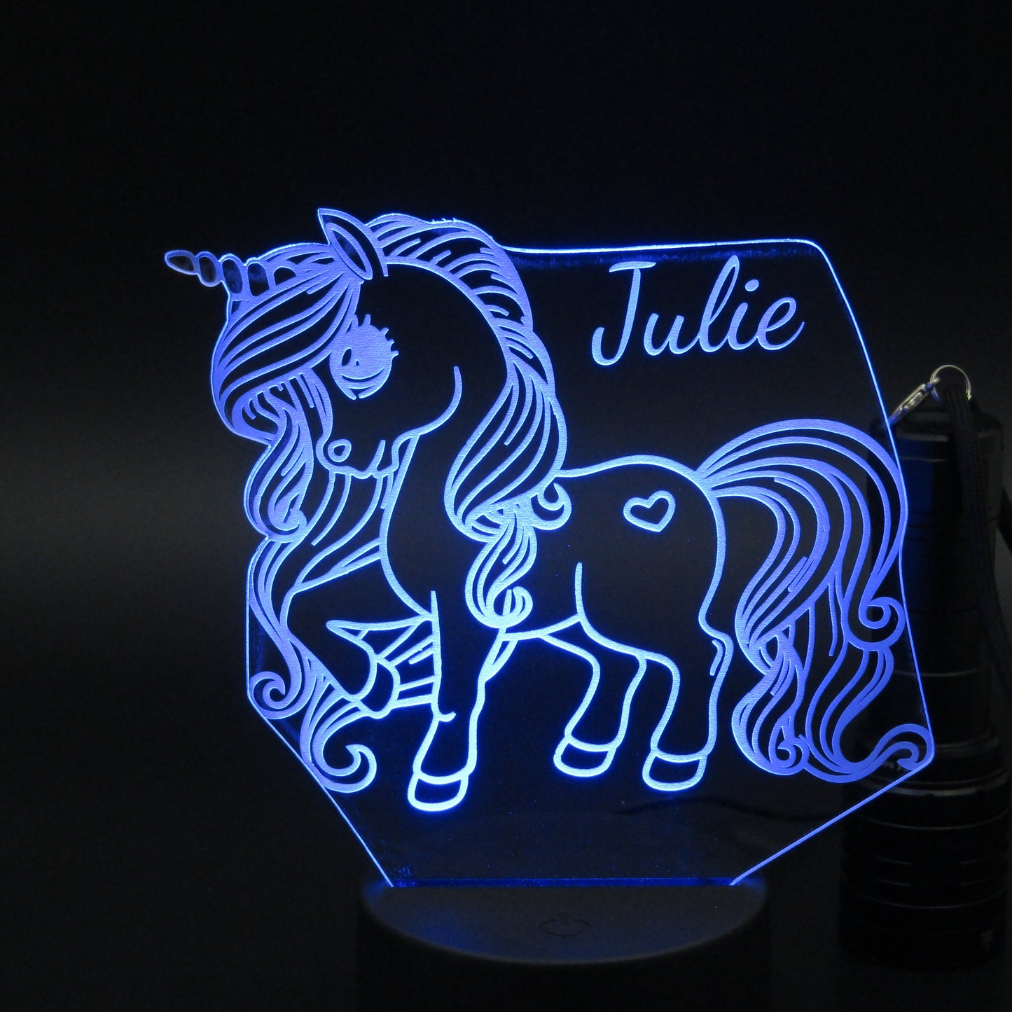 Personalized gifts Unicorn 3D night light