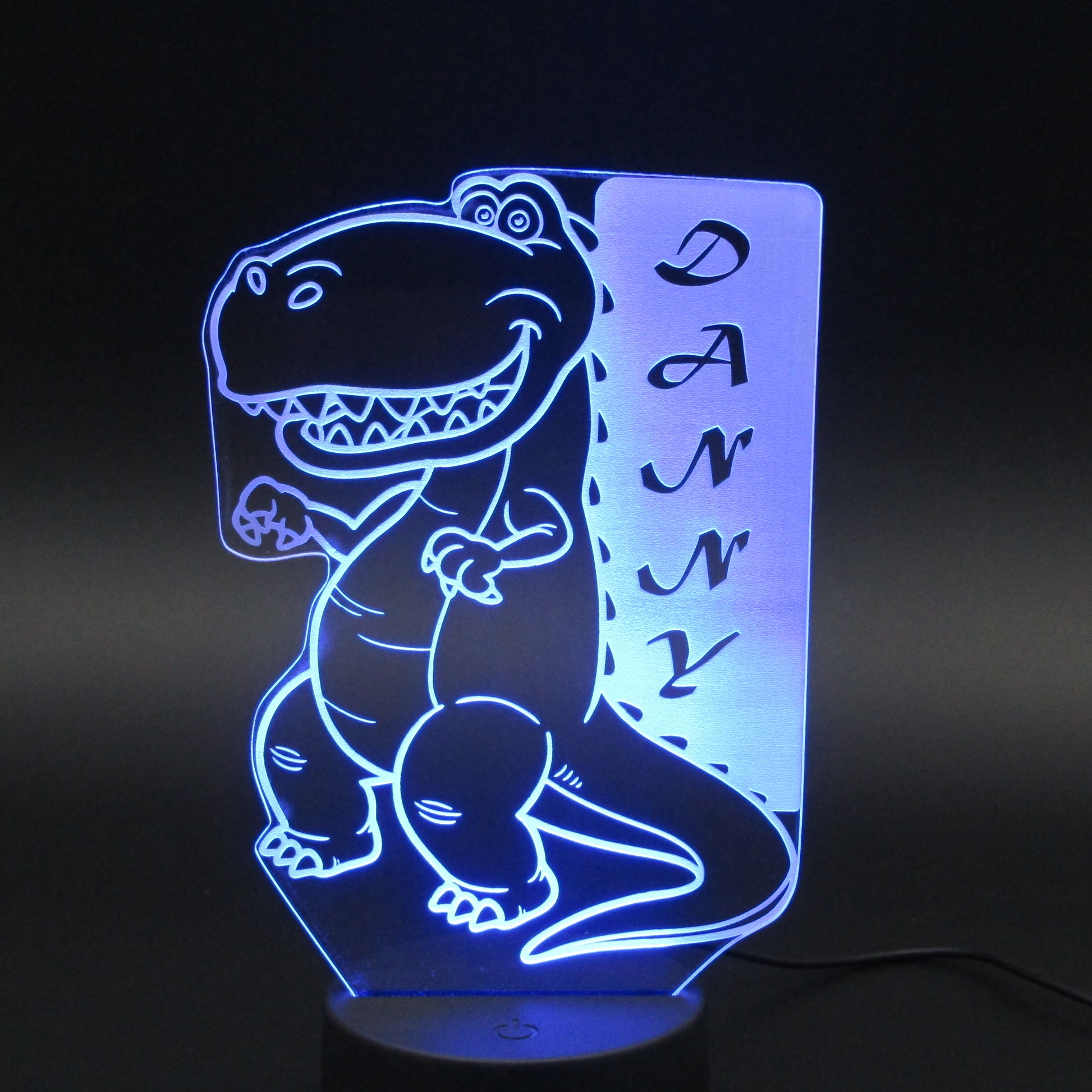 Personalized gifts Dinosaur Cartoon 3D night light