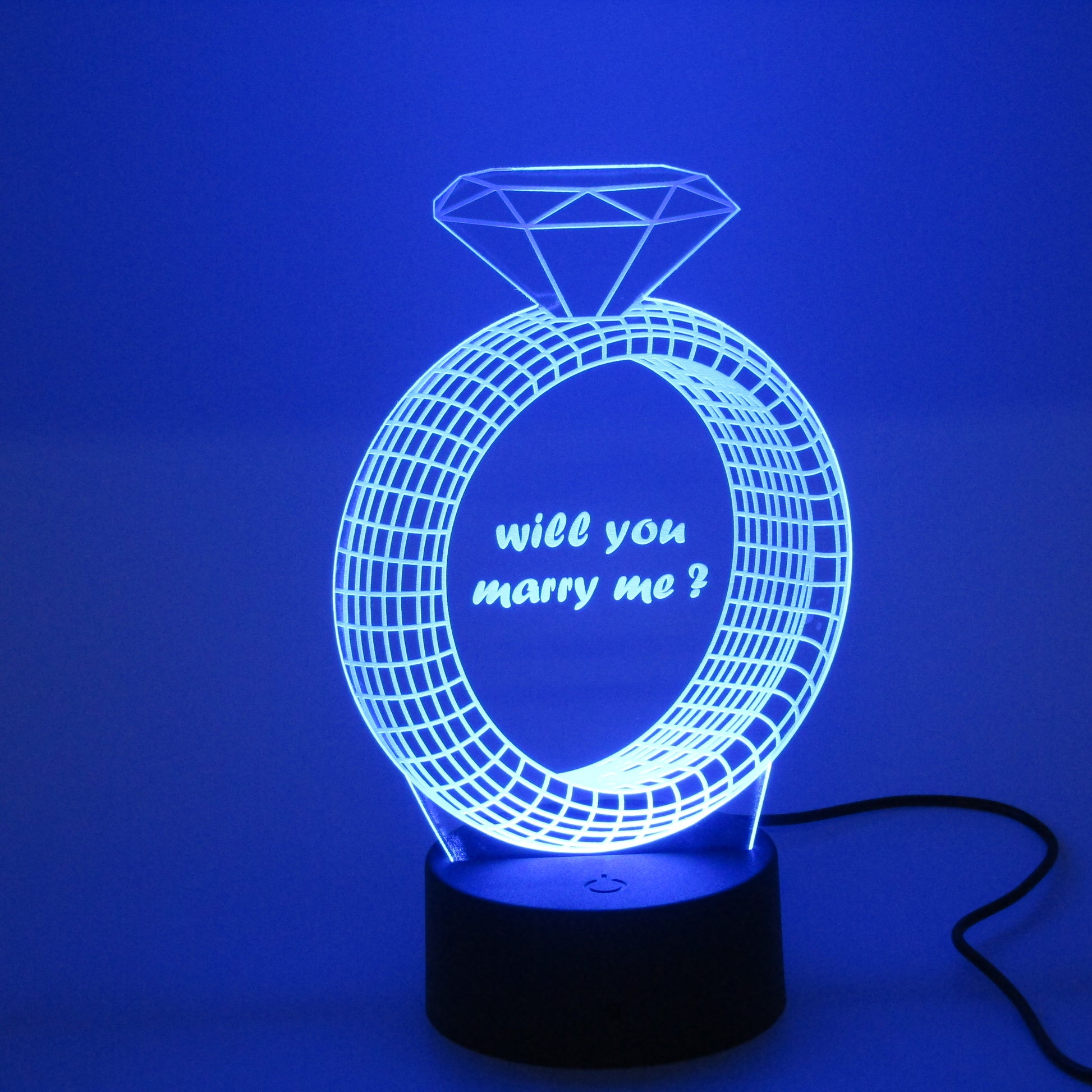 Eengagement ring Night Light