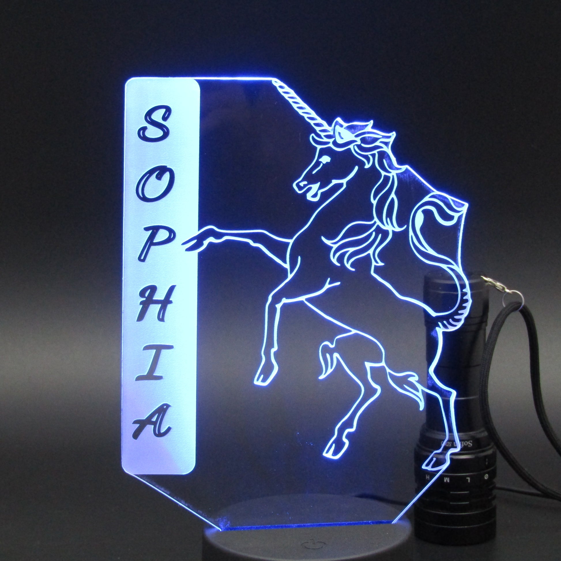 Personalized gifts Unicorn 3D night light