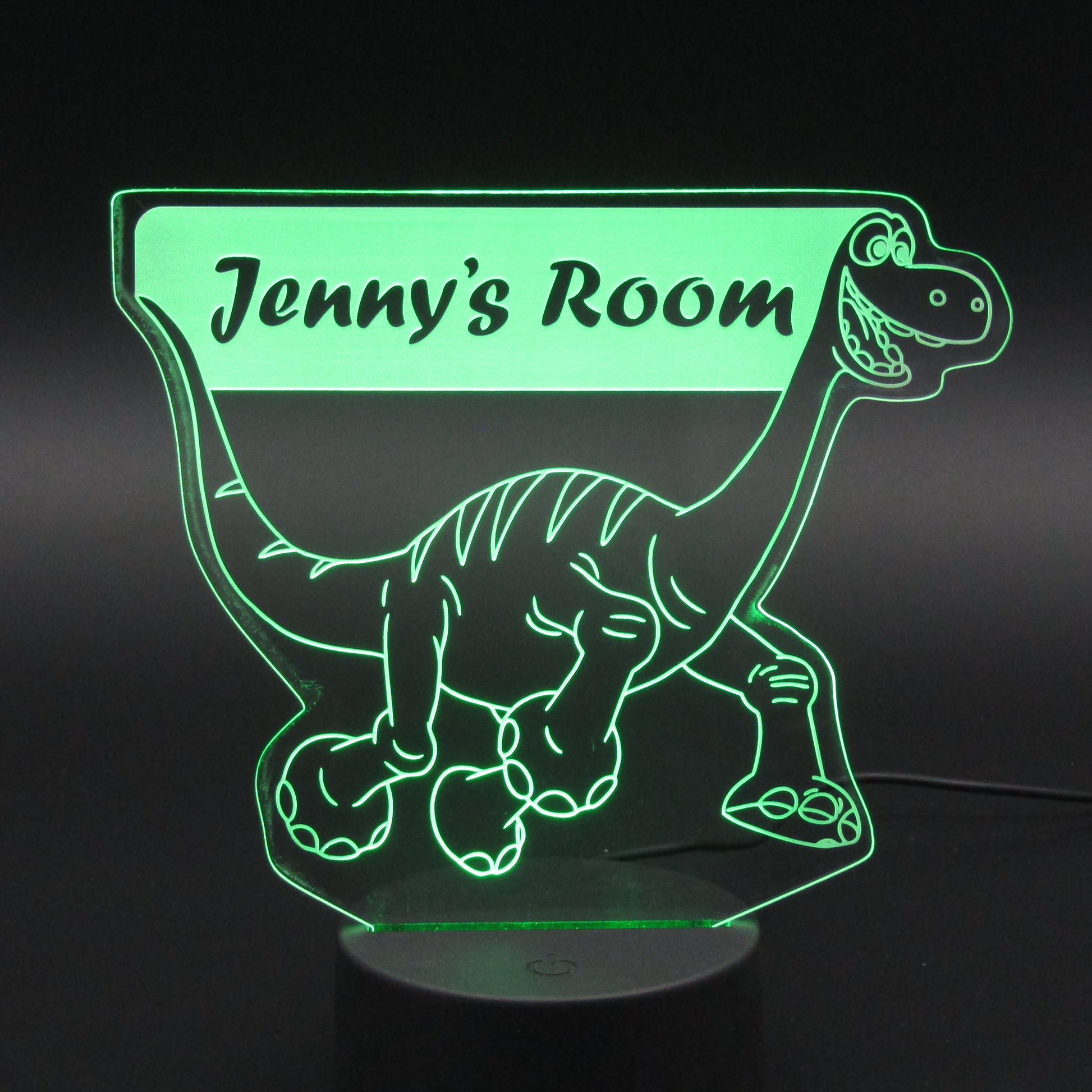 Personalized gifts Dinosaur Cartoon 3D night light