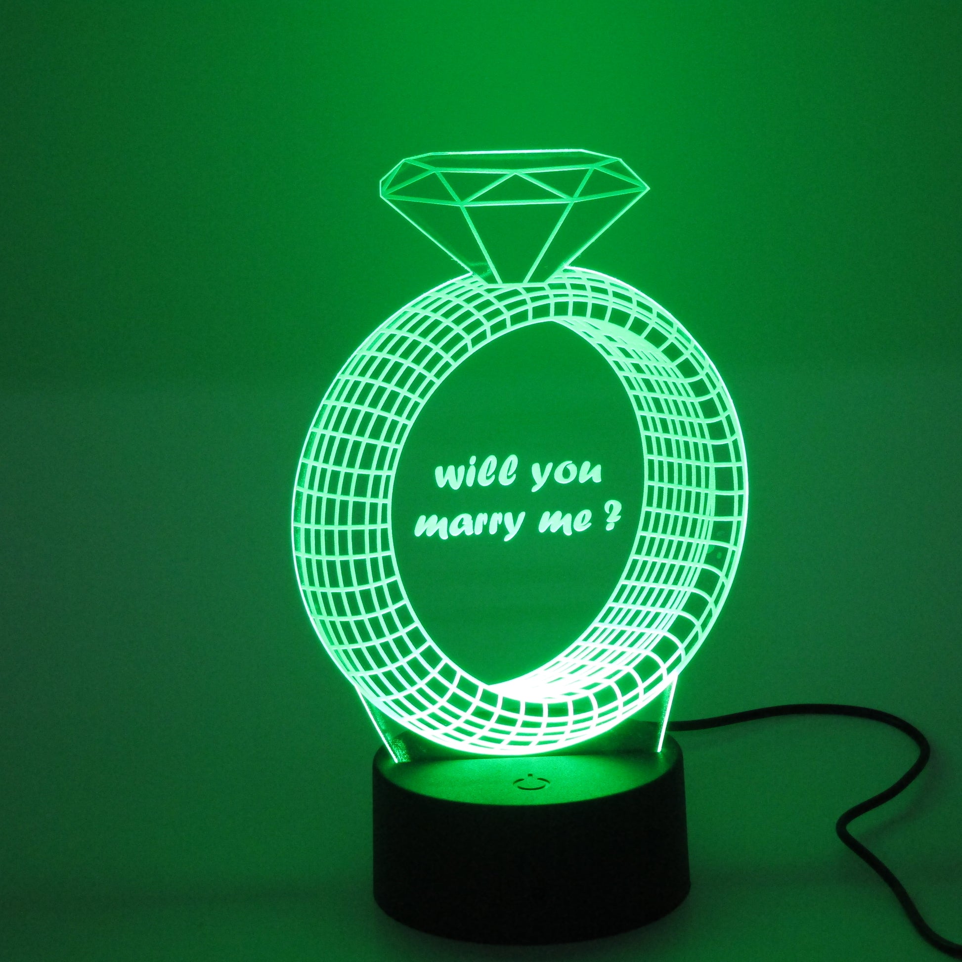 Eengagement ring Night Light