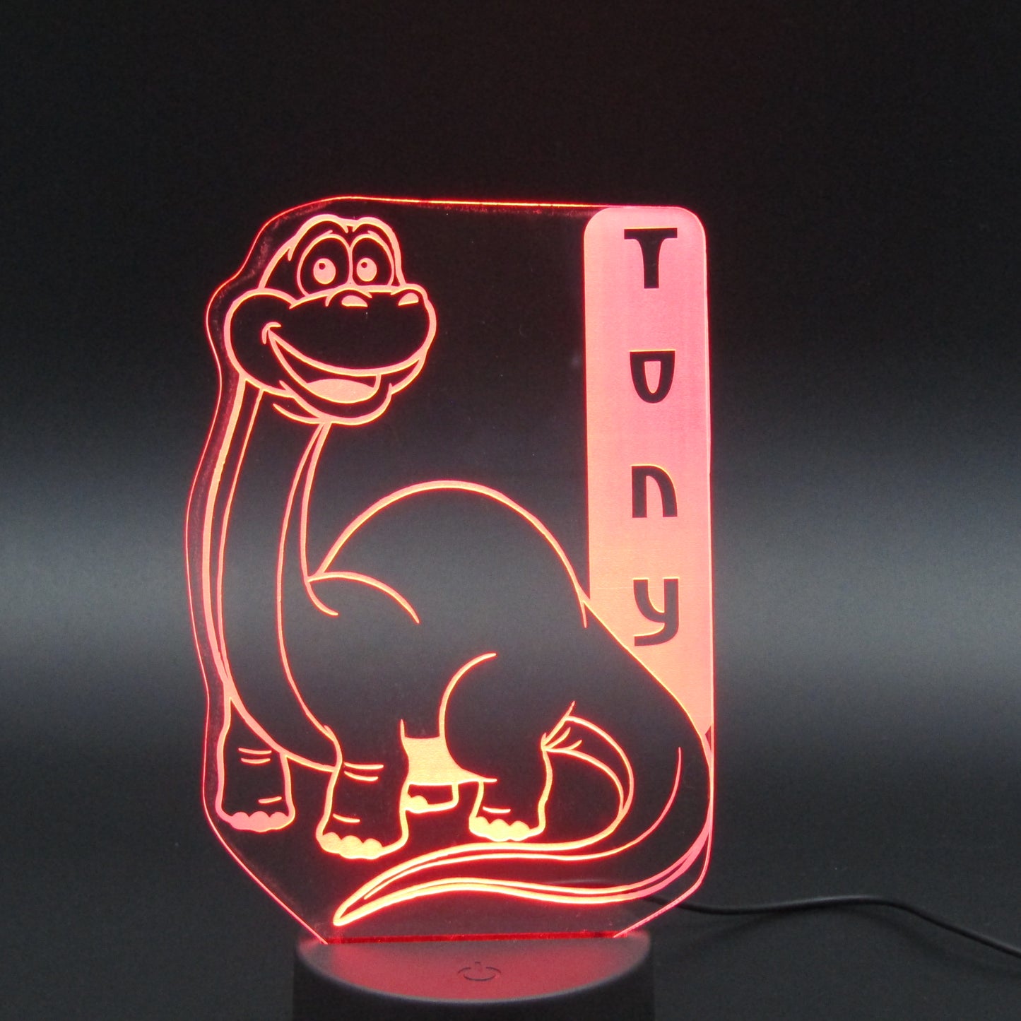 Personalized gifts Dinosaur Cartoon 3D night light