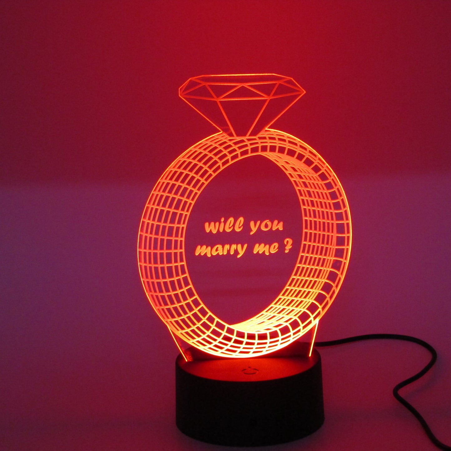 Eengagement ring Night Light