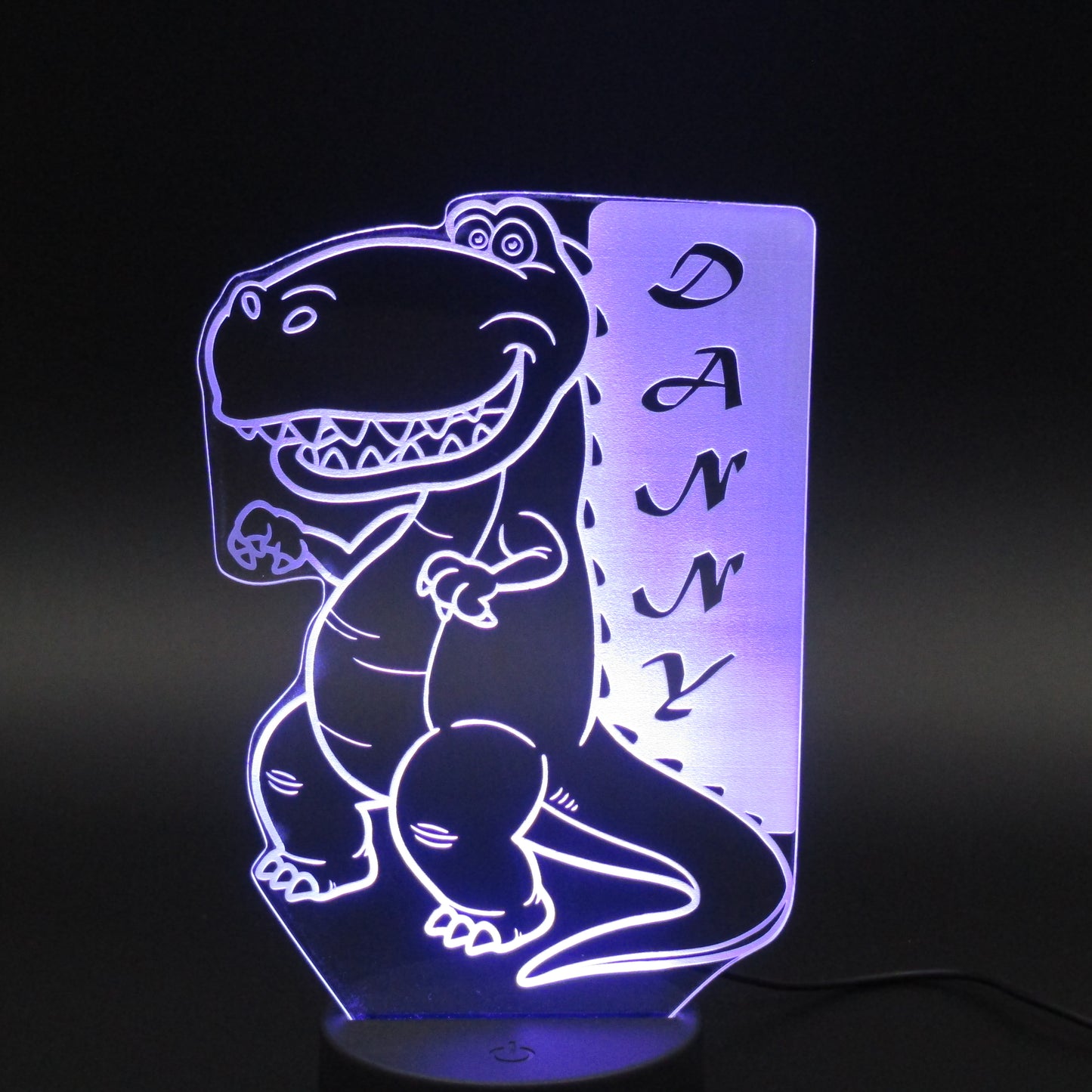 Personalized gifts Dinosaur Cartoon 3D night light