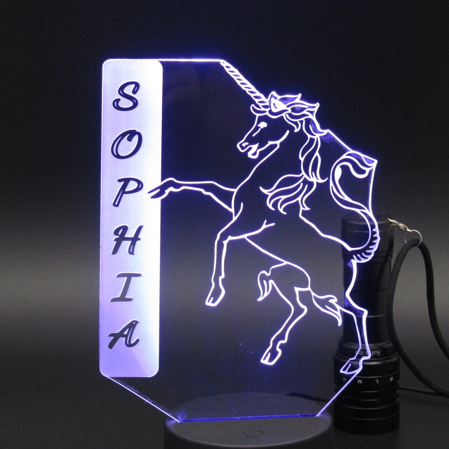 Personalized gifts Unicorn 3D night light