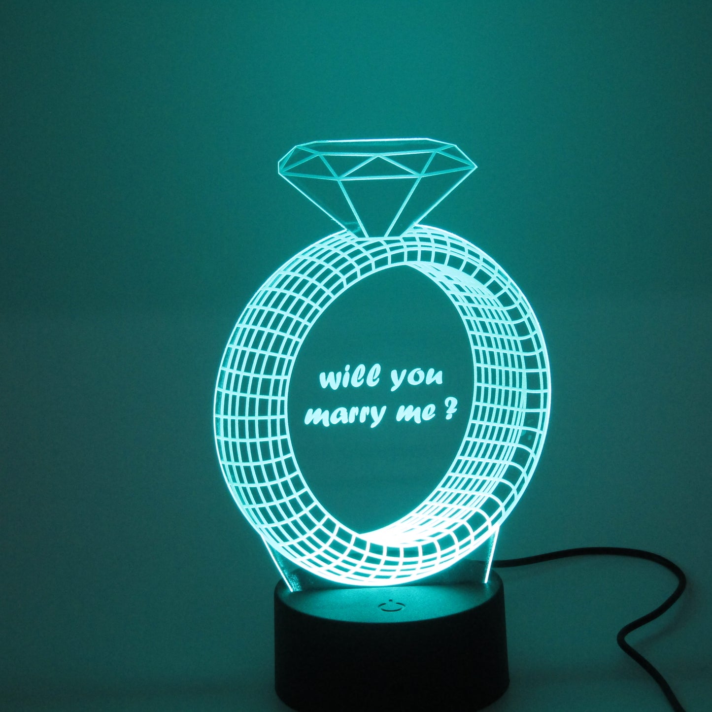 Eengagement ring Night Light