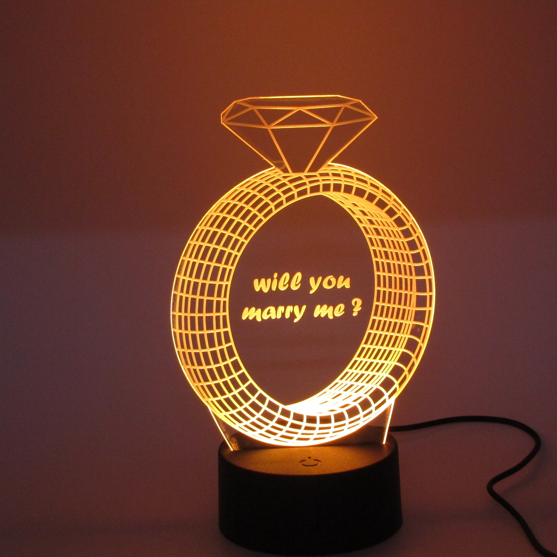 Eengagement ring Night Light