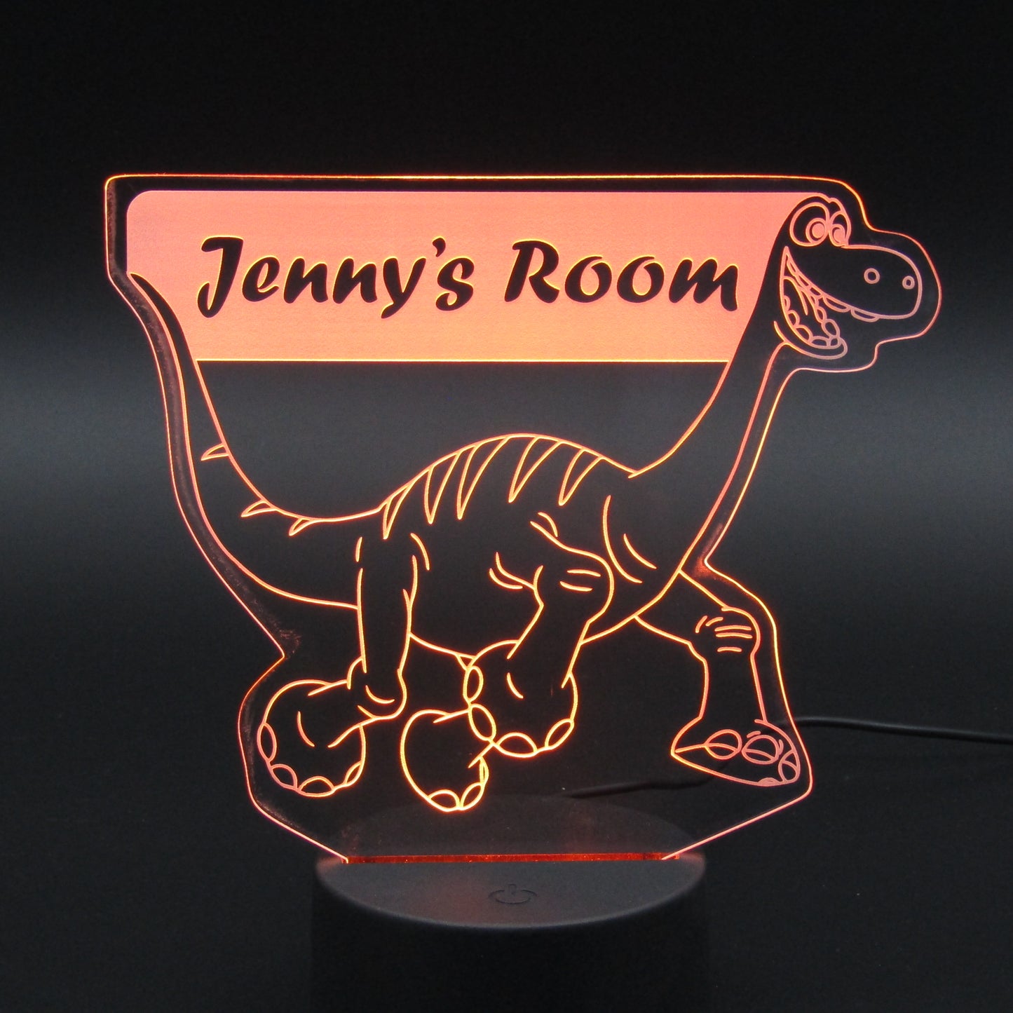 Personalized gifts Dinosaur Cartoon 3D night light