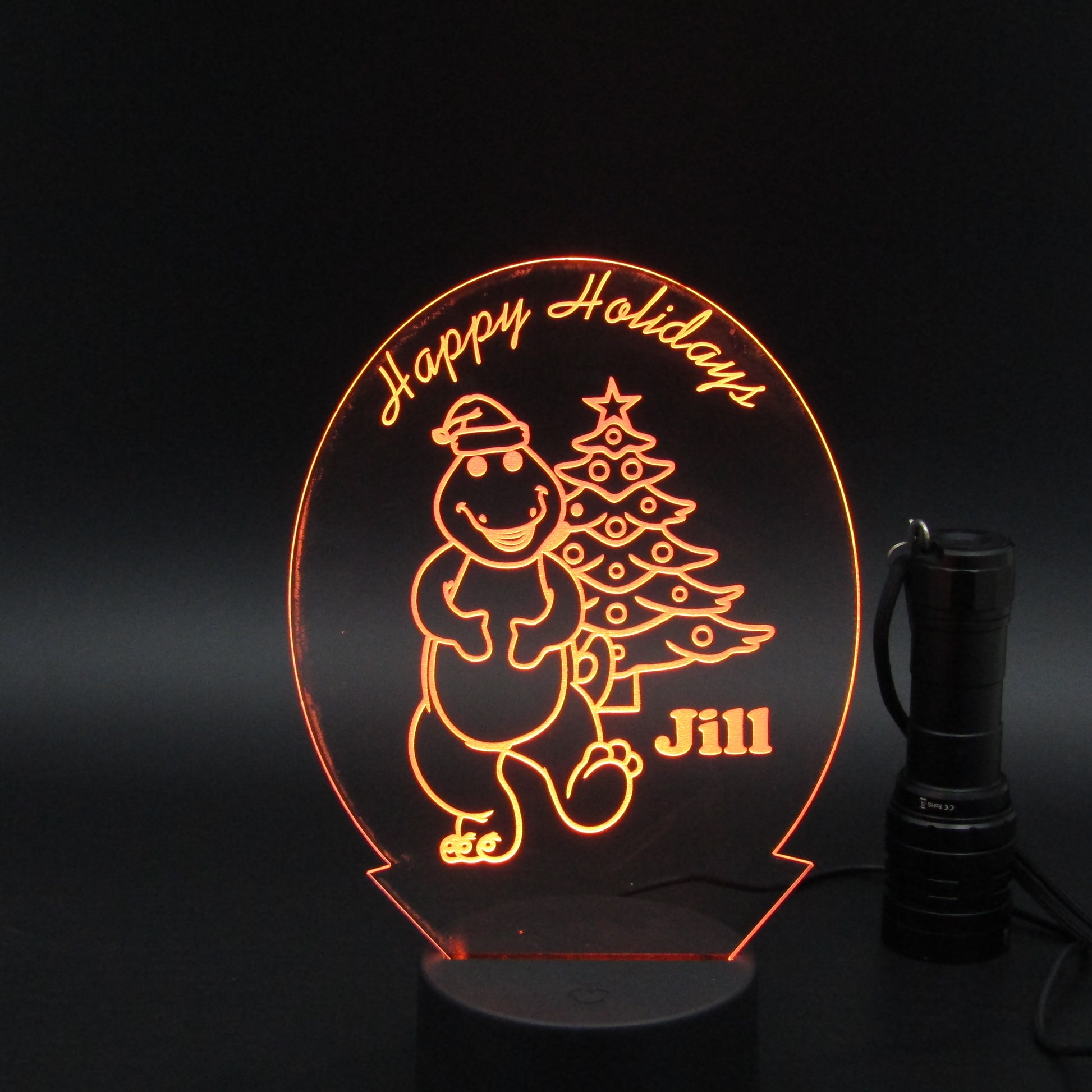 Personalized Christmas gift 3D night light