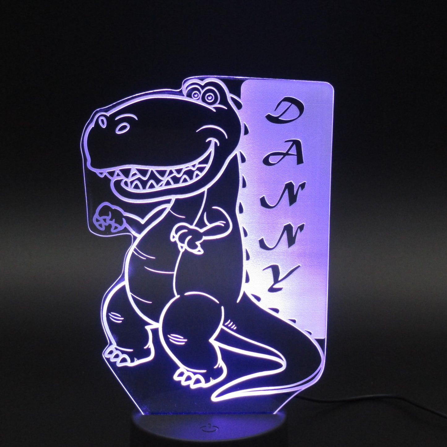 Personalized gifts Dinosaur Cartoon 3D night light