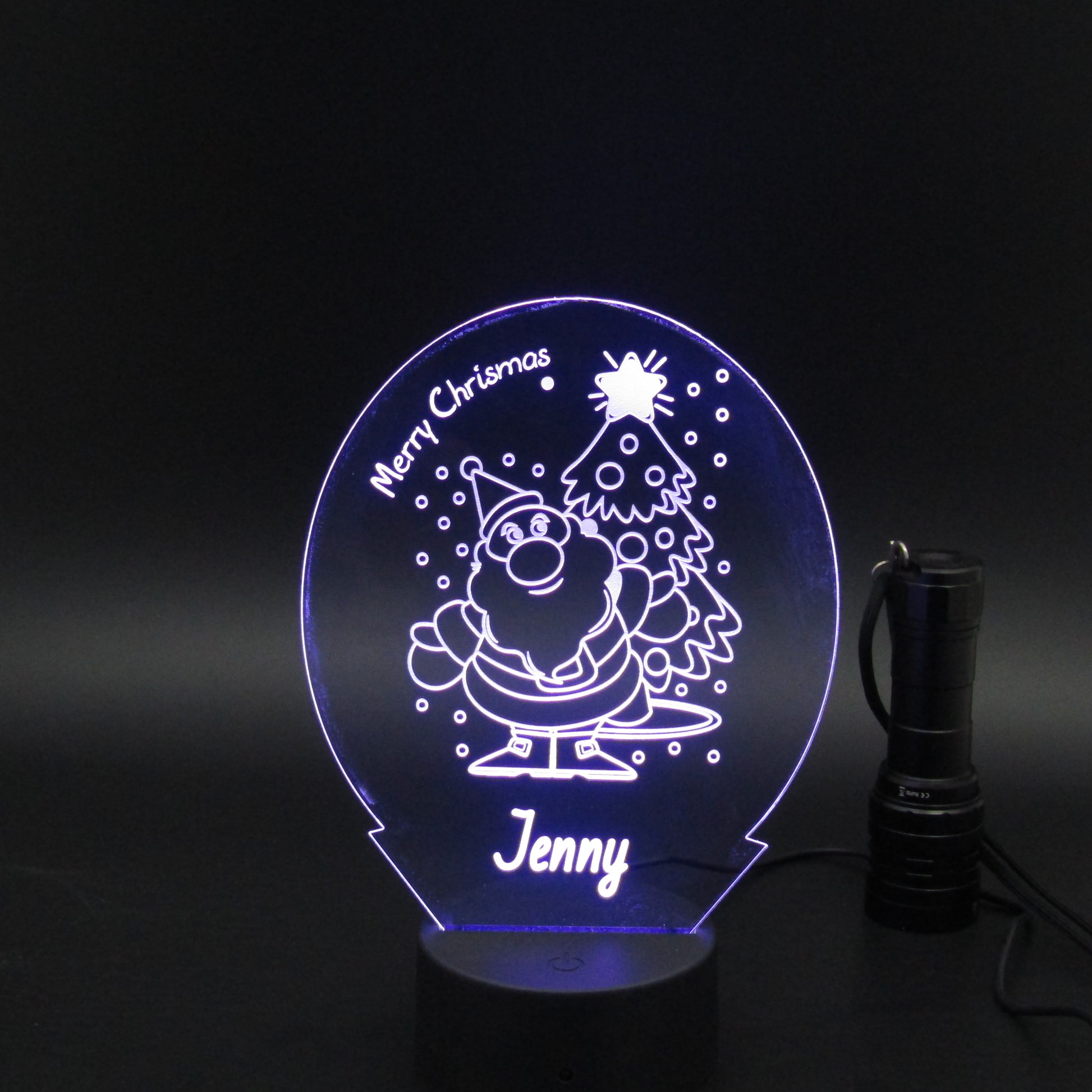 Personalized Christmas gift 3D night light