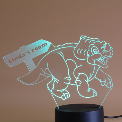 Personalized gifts Dinosaur Cartoon 3D night light