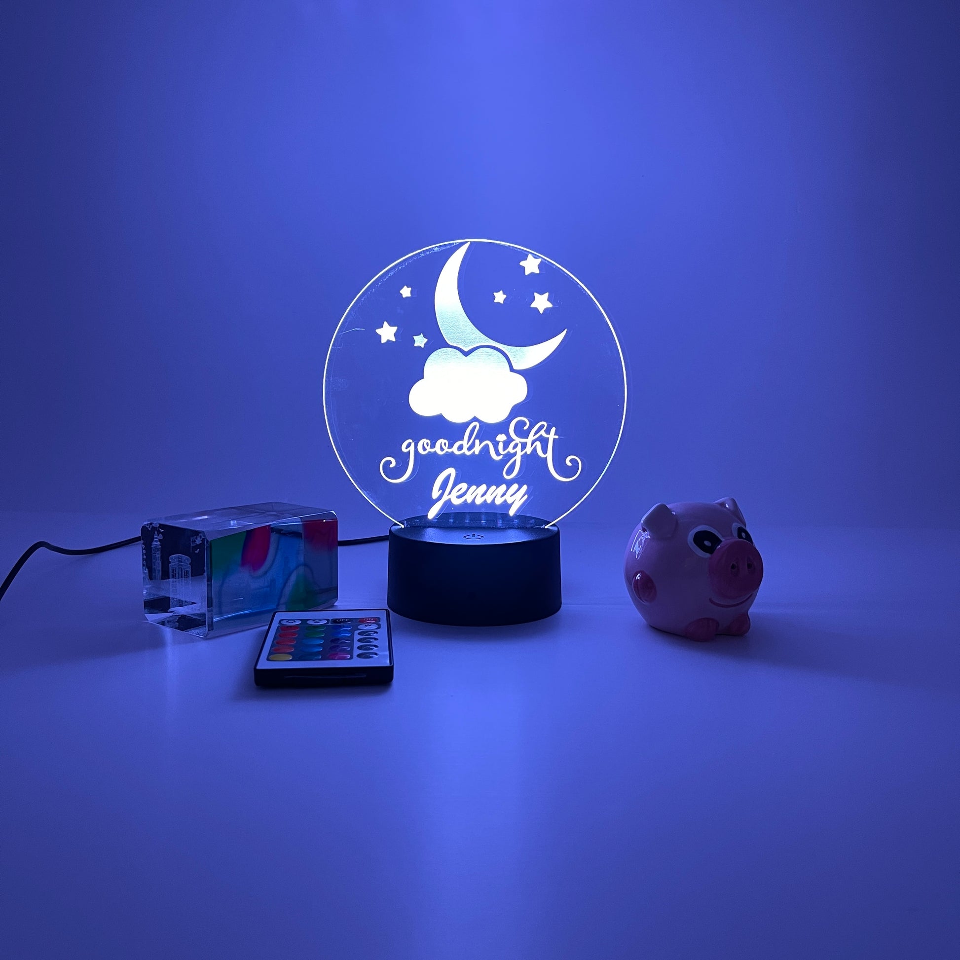 moon Star 3D night light