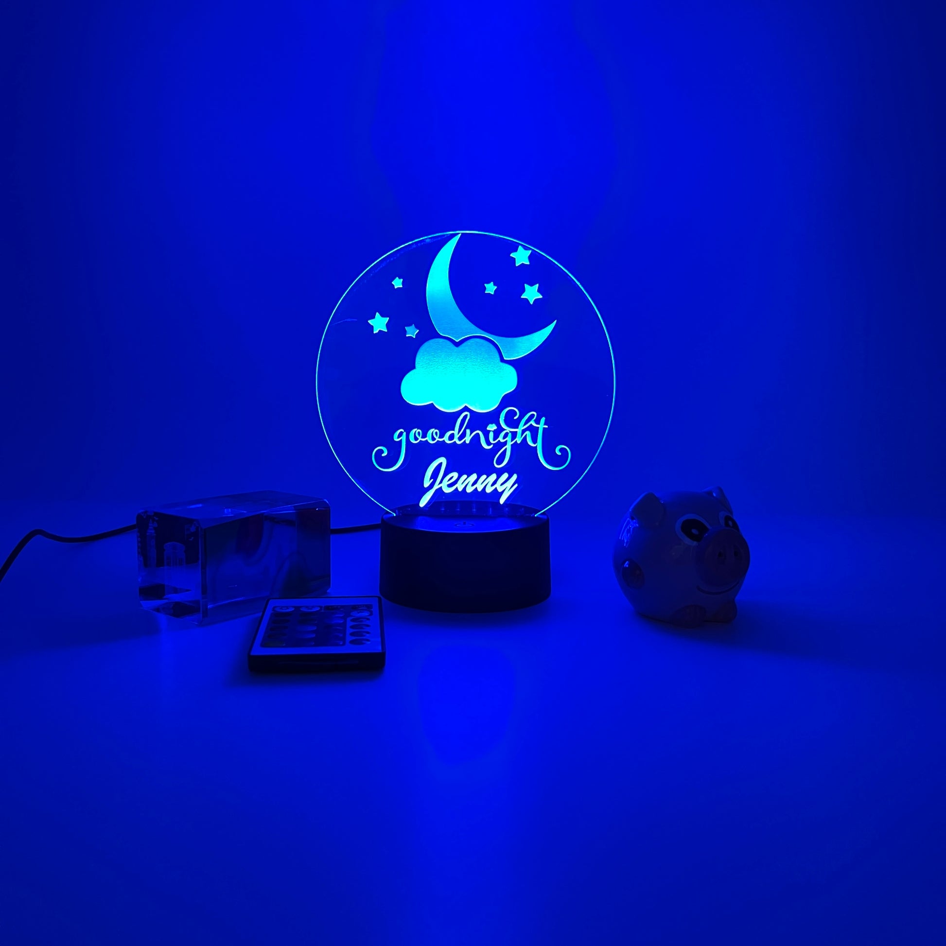 moon Star 3D night light