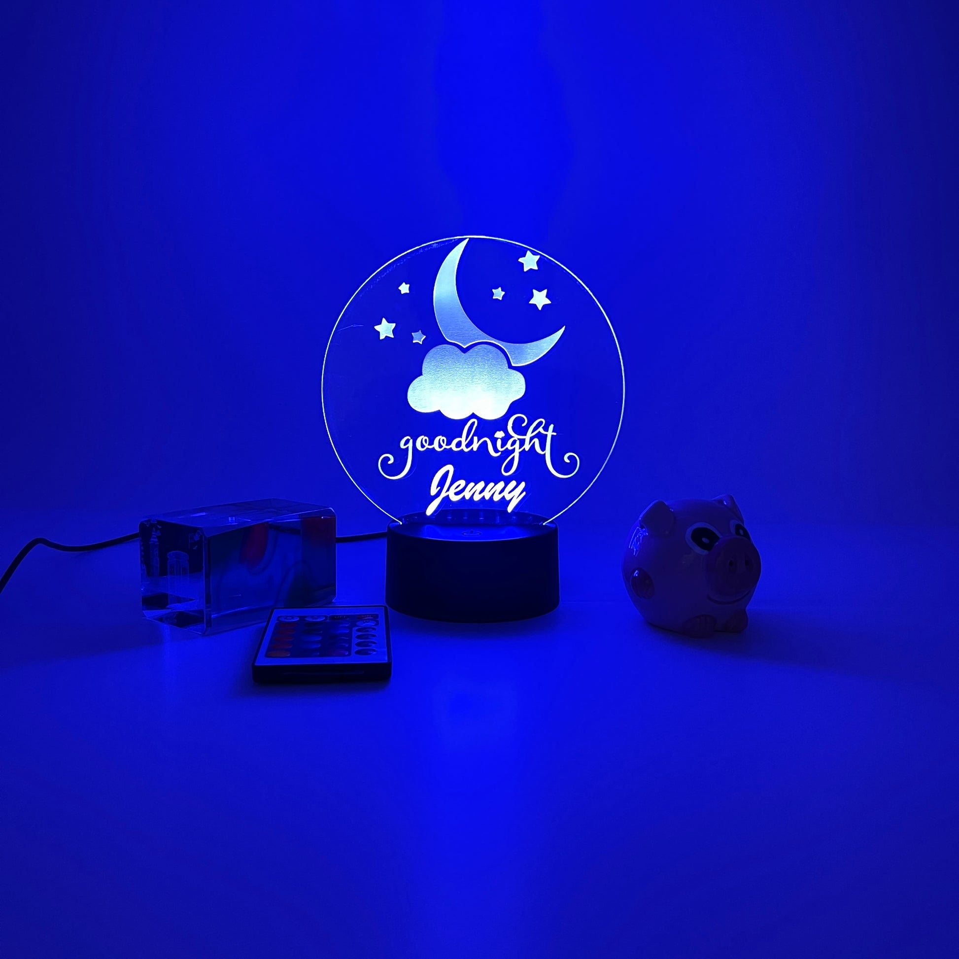 moon Star 3D night light