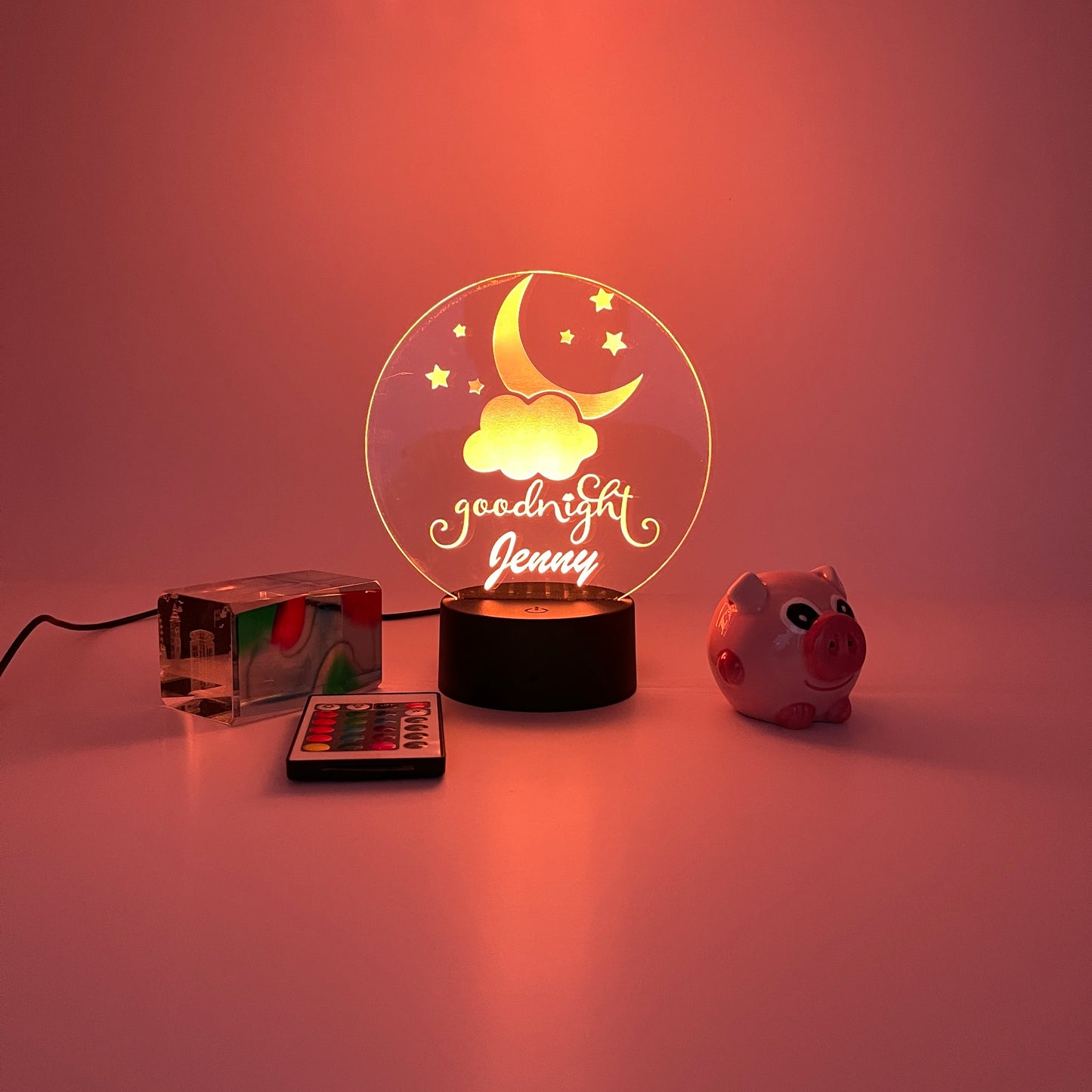 moon Star 3D night light