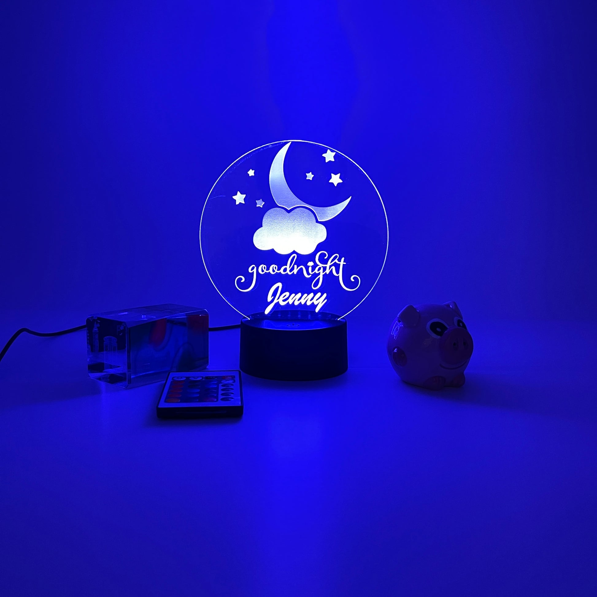 moon Star 3D night light