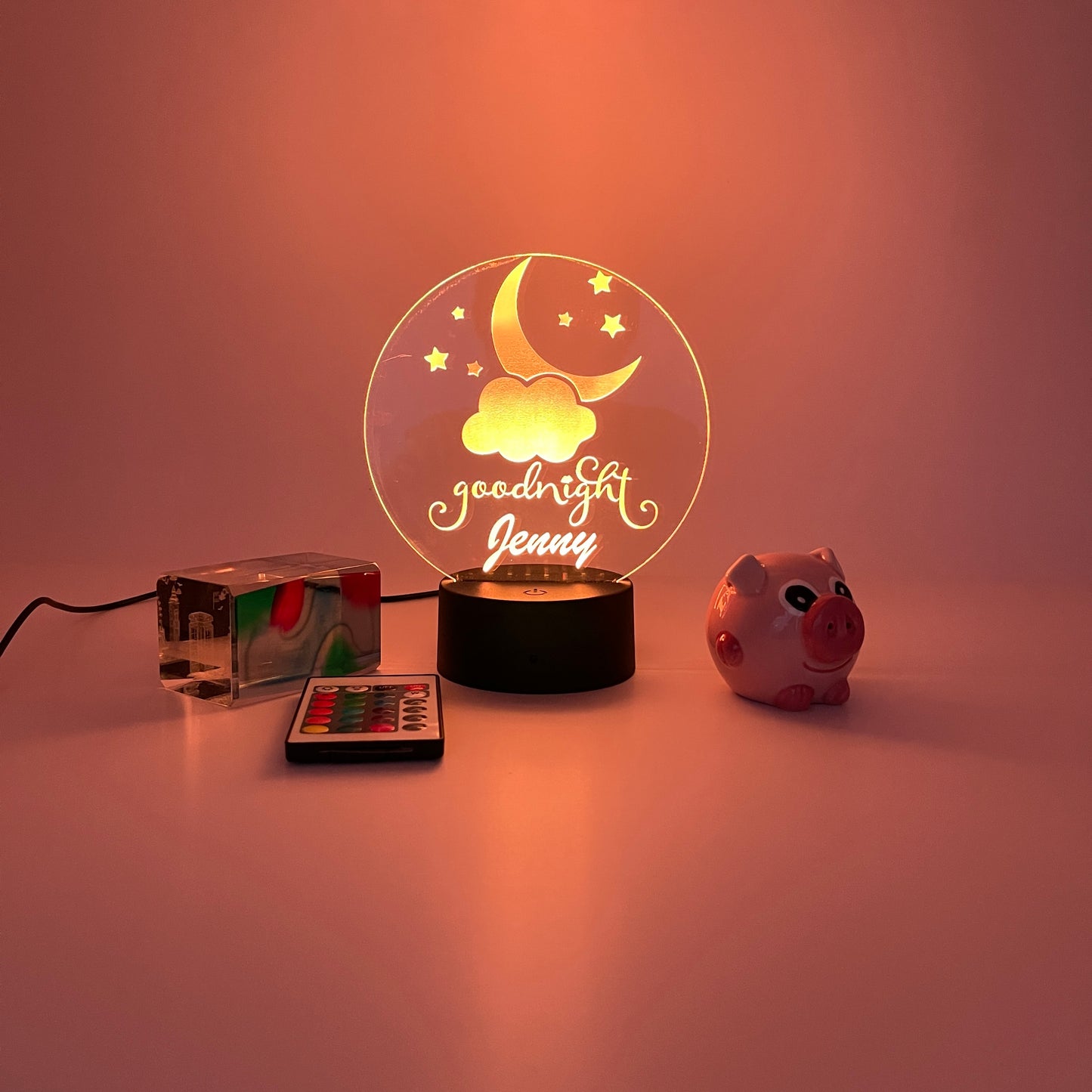 moon Star 3D night light