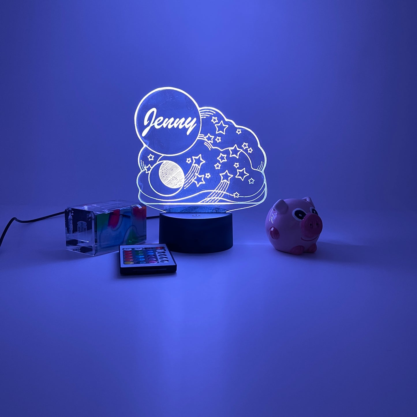 moon Star 3D night light