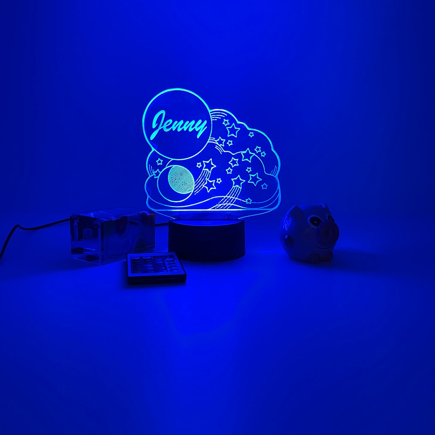 moon Star 3D night light