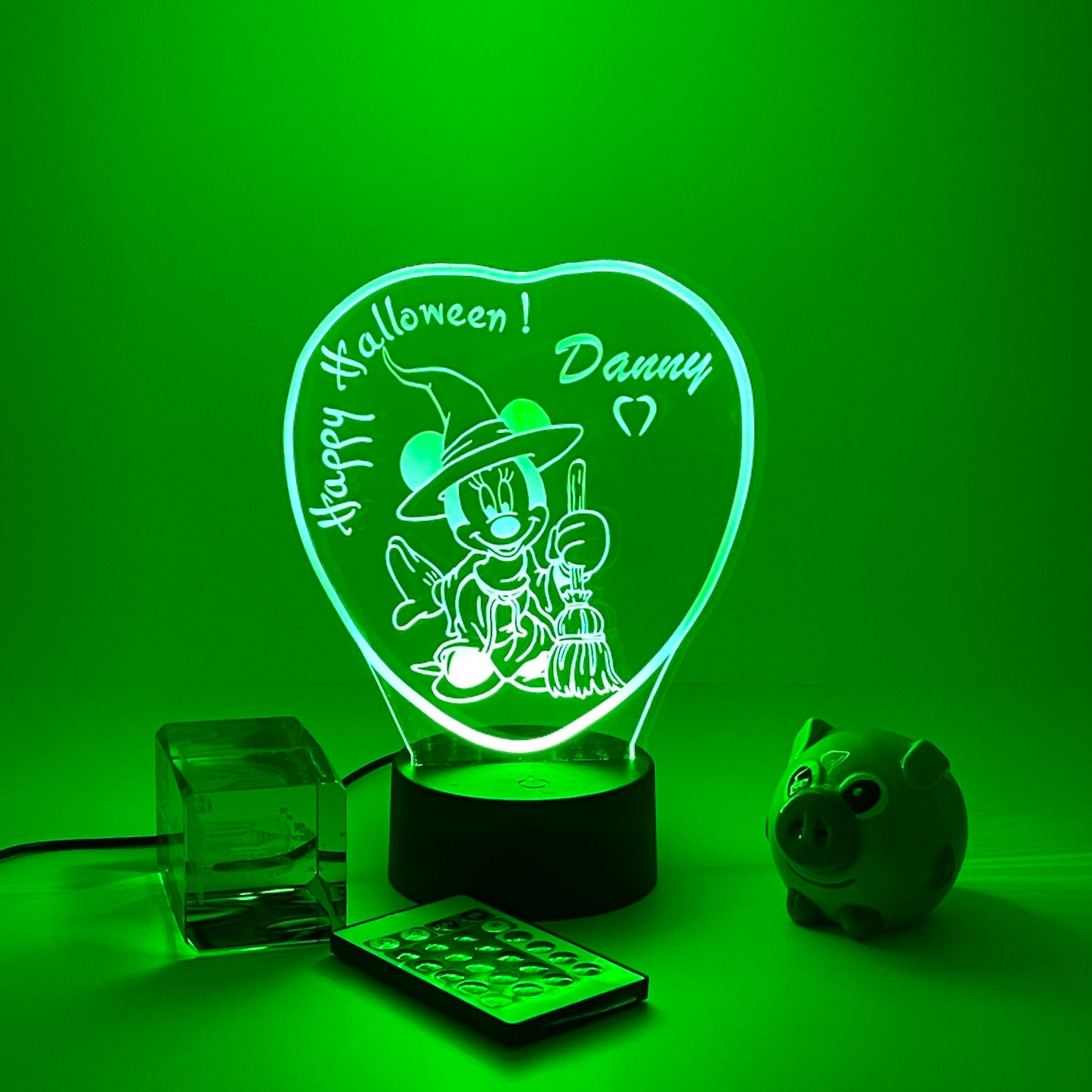 Personalized Halloween gifts Mickey mouse 3D night light