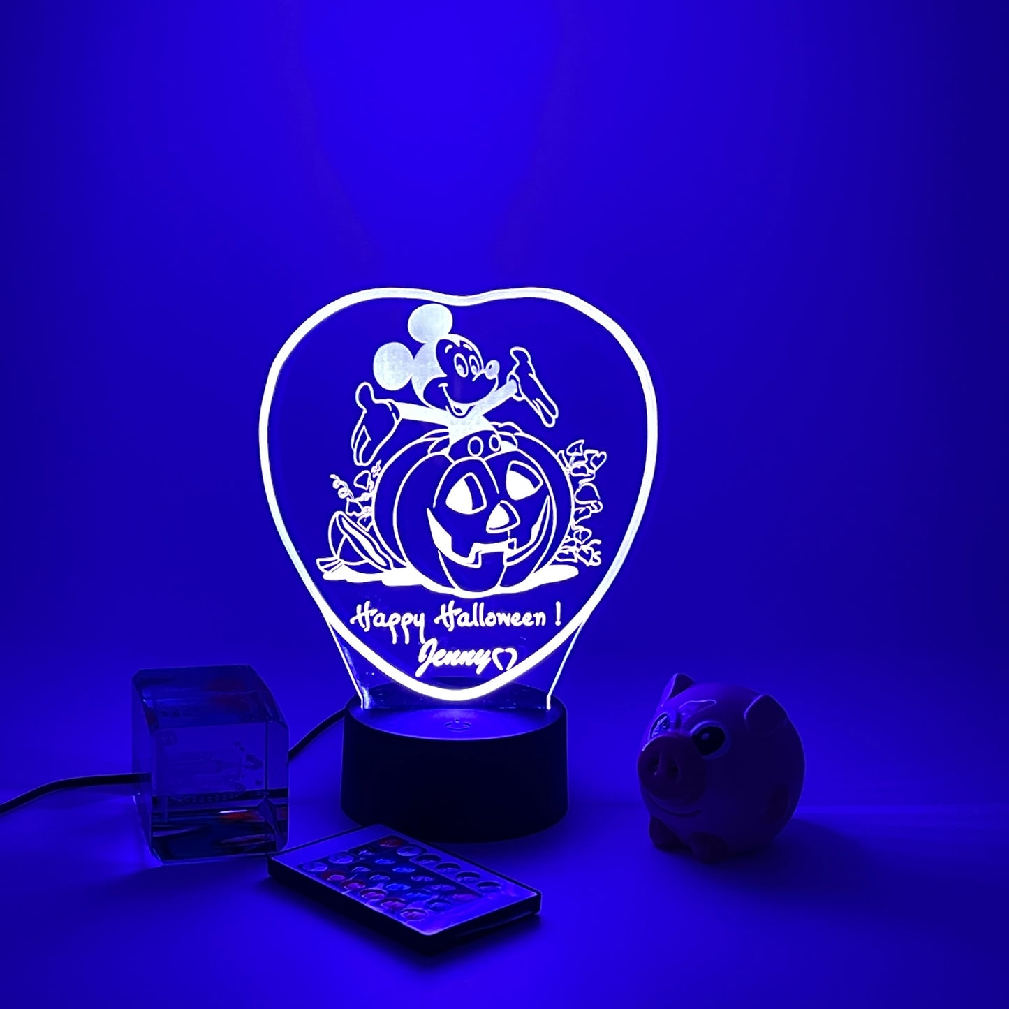 Personalized Halloween gifts Mickey mouse 3D night light