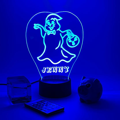 Personalized Halloween gifts ghost Night Light