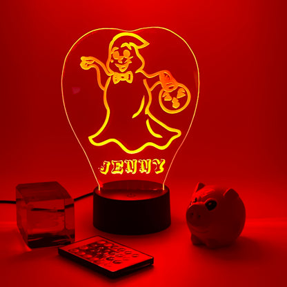 Personalized Halloween gifts ghost Night Light