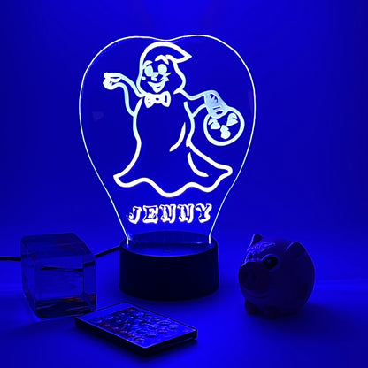 Personalized Halloween gifts ghost Night Light