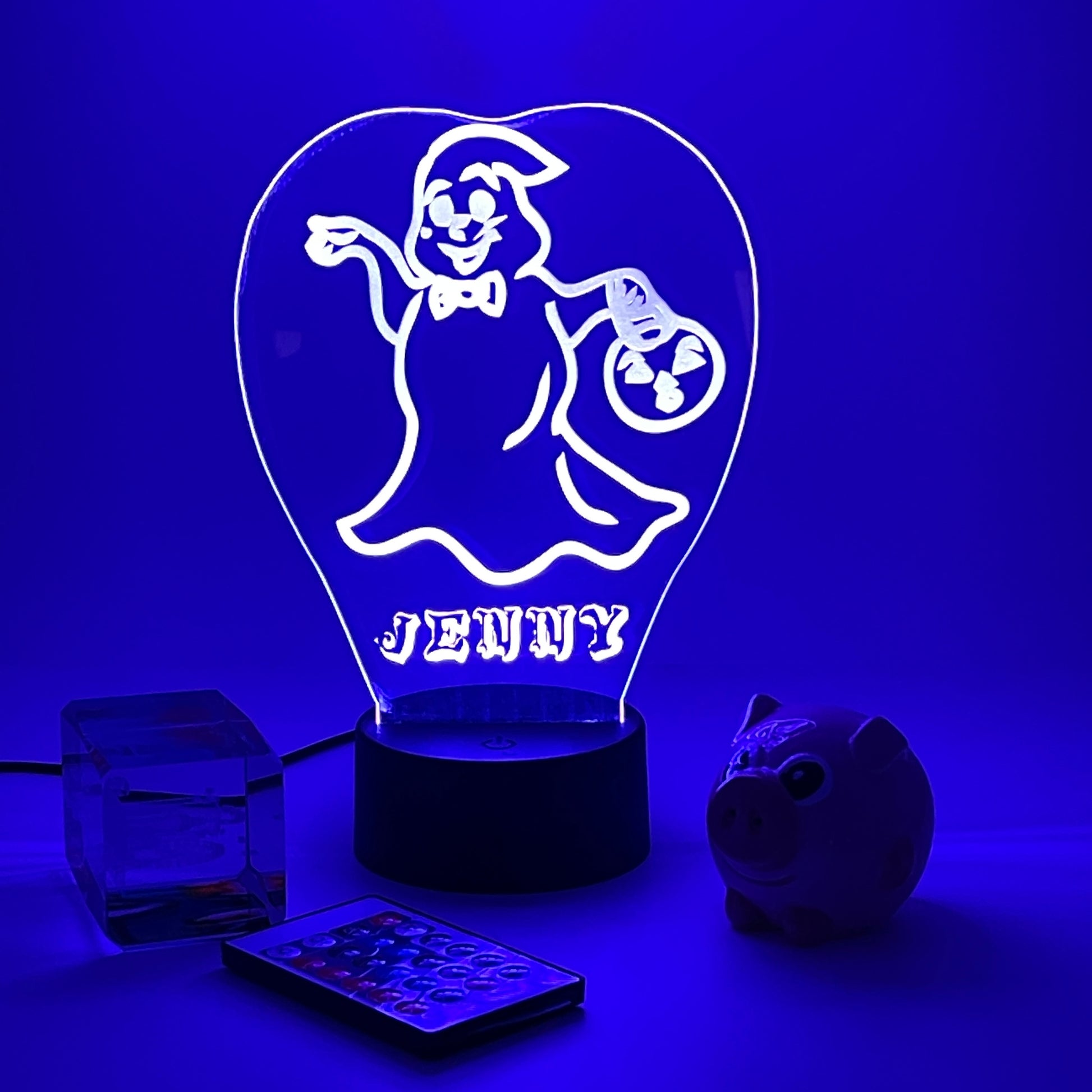 Personalized Halloween gifts ghost Night Light