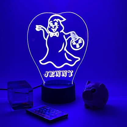 Personalized Halloween gifts ghost Night Light