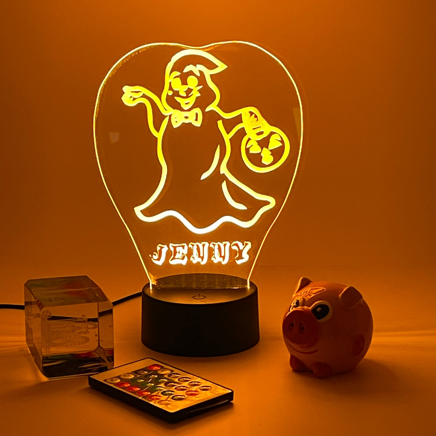 Personalized Halloween gifts ghost Night Light