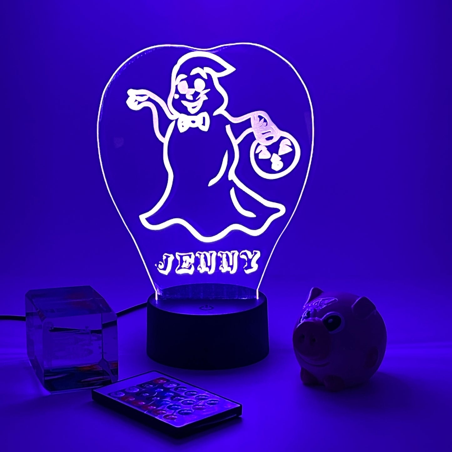 Personalized Halloween gifts ghost Night Light