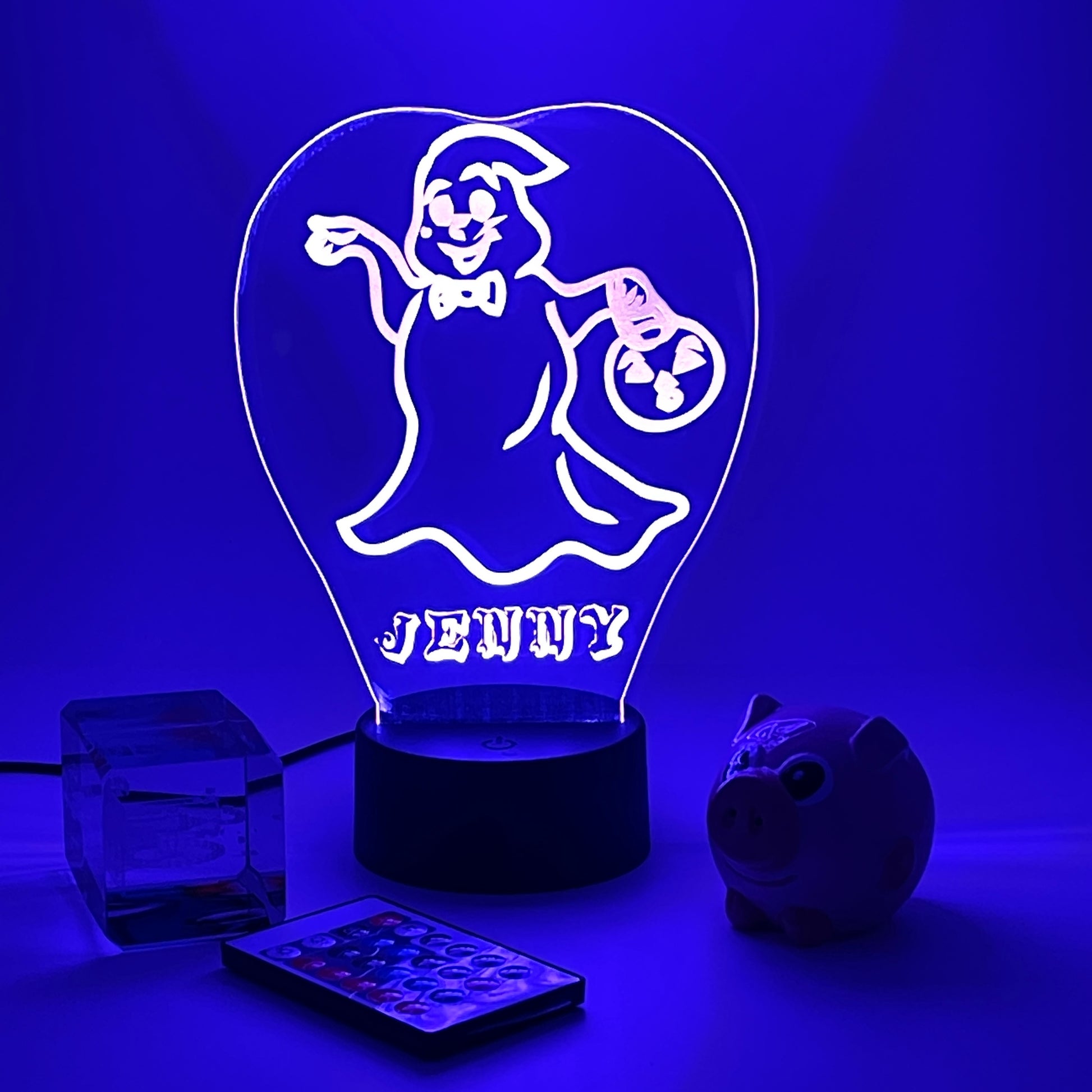 Personalized Halloween gifts ghost Night Light