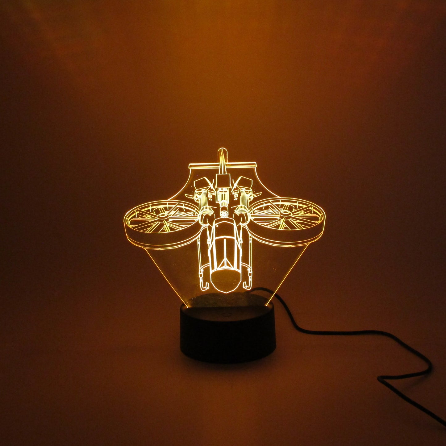 Military weapon Dyson new War Copter Night Light